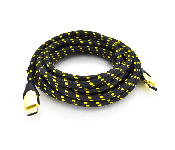 Кабель Ritar PL-HD207 HDMI-HDMI V2.1 8K 3 м Black/Gold (26449411)