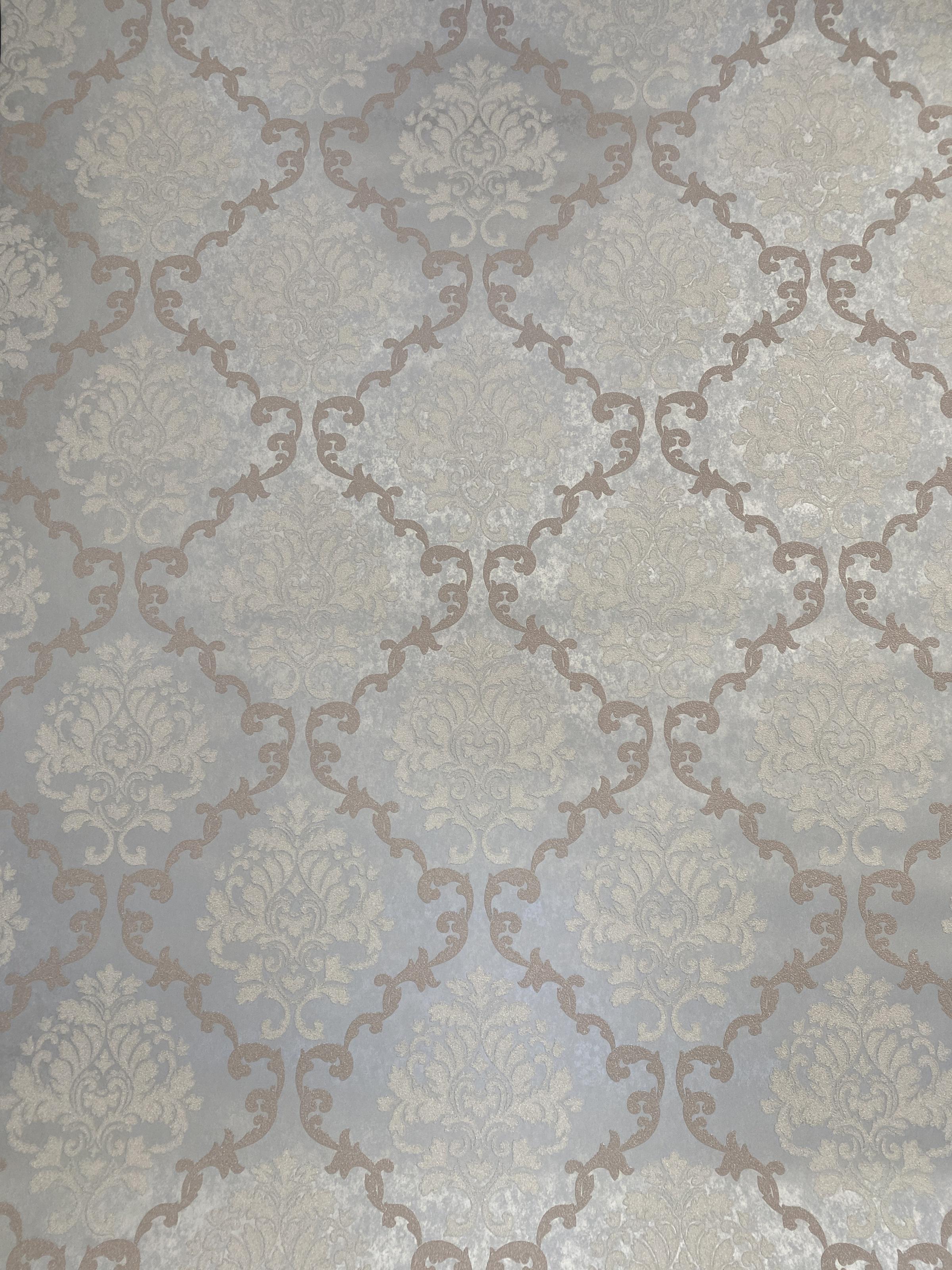 Виниловые обои A.S.Creation Brilliance 38716-6 Дамаск на флизелиновой основе Бежевый