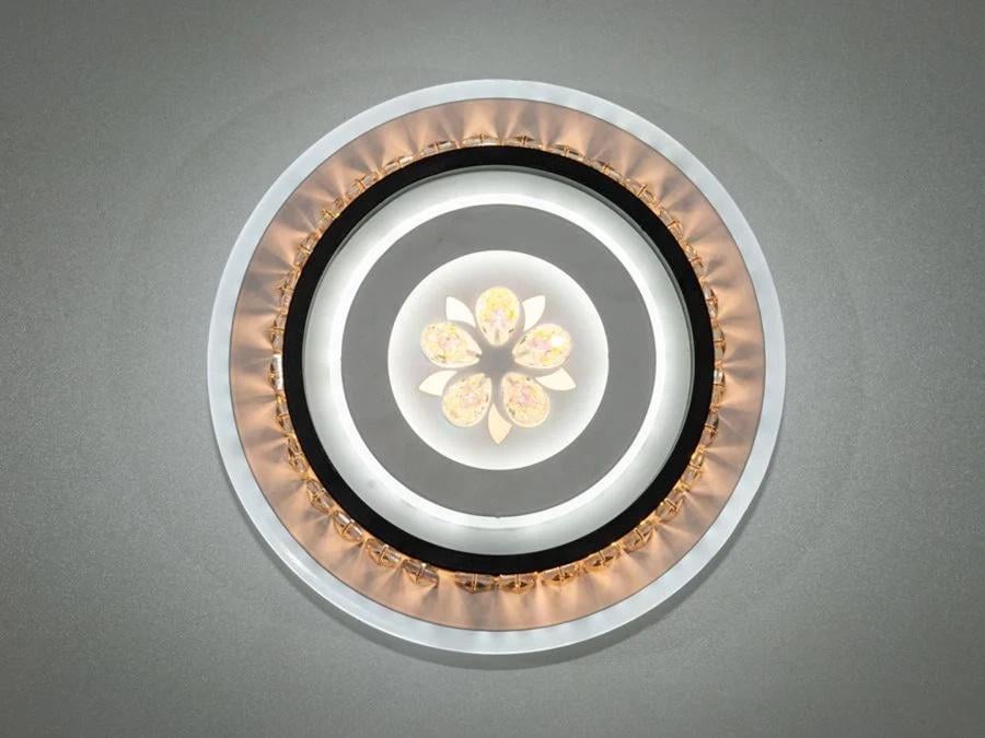 Светильник светодиодный настенно-потолочный 55W Белый/Черный (2190WH)