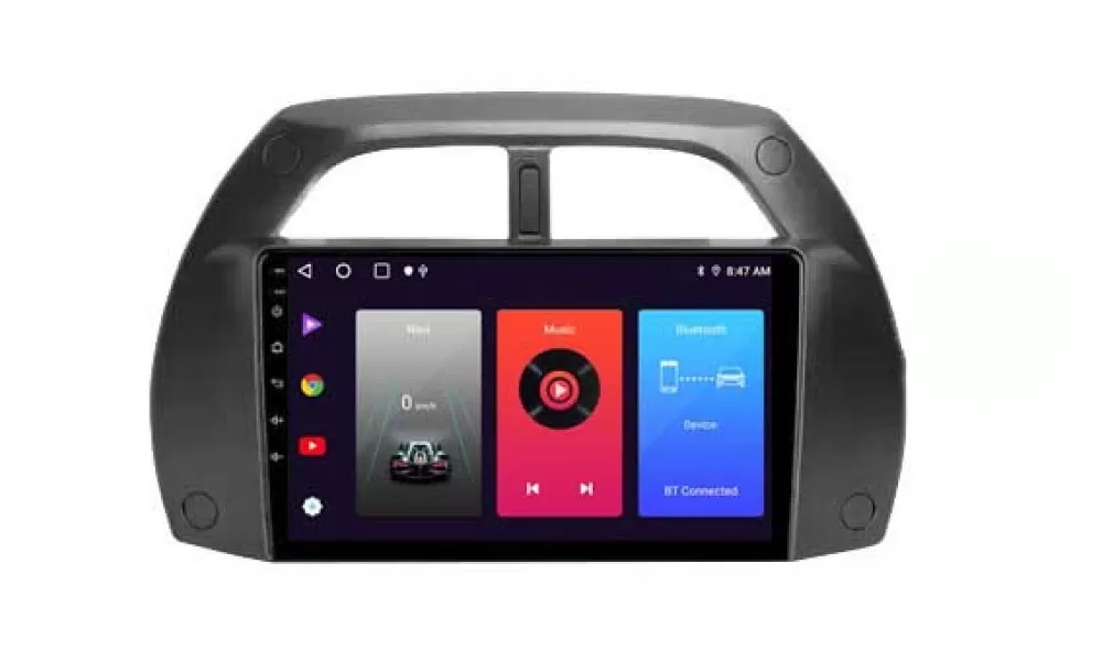 Магнитола штатная Sigma S9332 3/32 Gb 4G DSP Toyota RAV4 2 CA20 CA20W XA20 2000 - 2003 F3 9" (AR-91449)