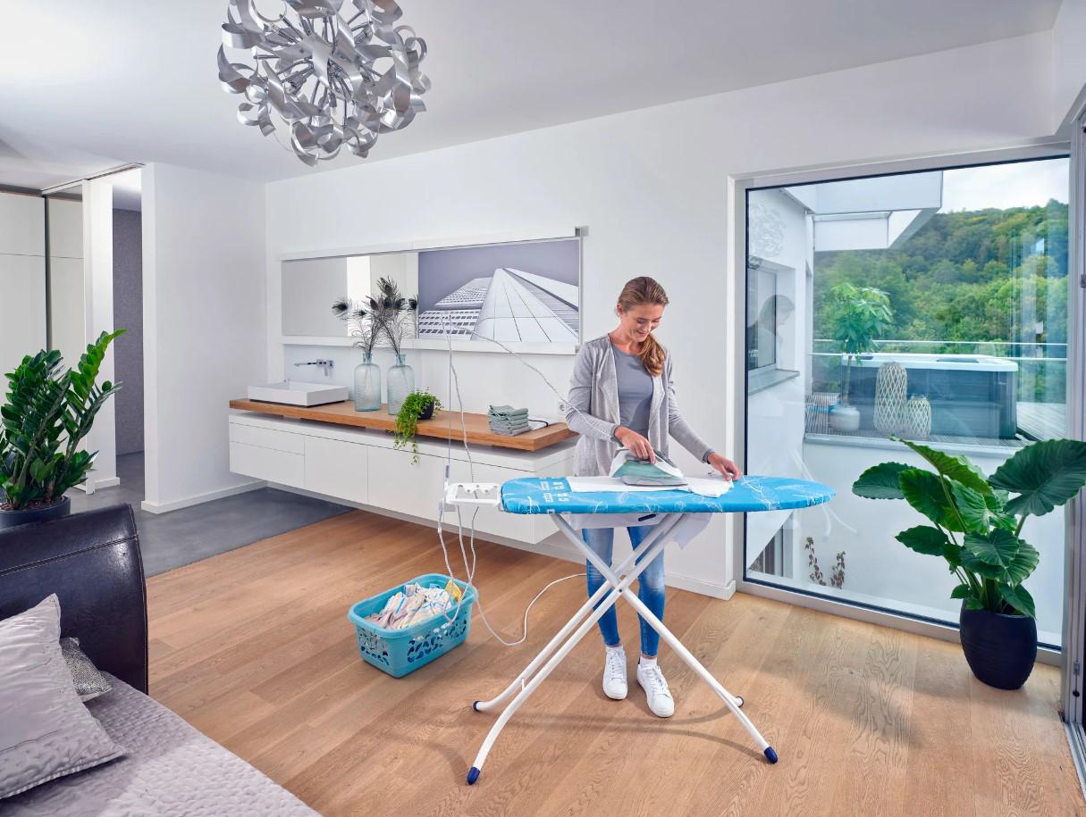 Дошка прасувальна Leifheit AirBoard M Compact Plus 120х38 см (72586) - фото 7 Дошка прасувальна Leifheit AirBoard M Compact Plus 120х38 см (72586) - фото 7