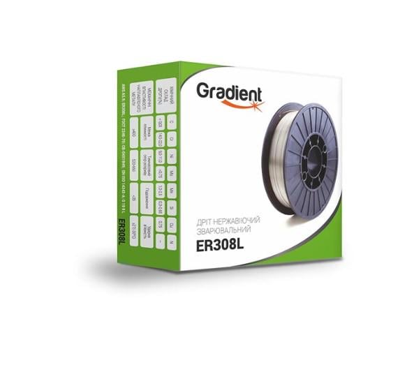 Нержавеющая сварочная проволока Gradient ER308L Ø 0,8 мм 1 кг (AN005159)