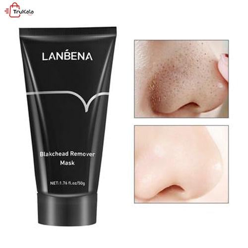 Маска-плівка LANBENA Bamboo Blackhead Remover Mask для видалення вугрів та чорних крапок з колагеном 50 г (19320953) - фото 3