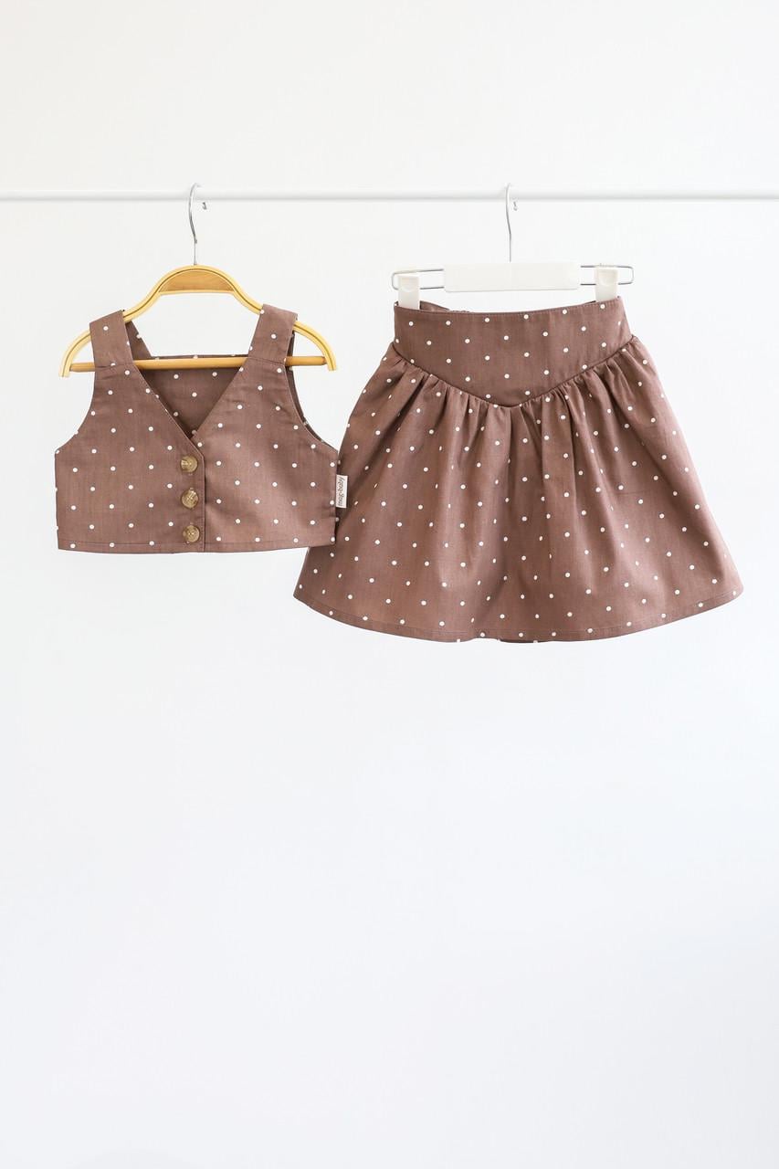 Костюм дитячий Mag Baby Mag Baby Lilo Горошок спідниця та топ 80 см 9-12 міс. (2127338066)