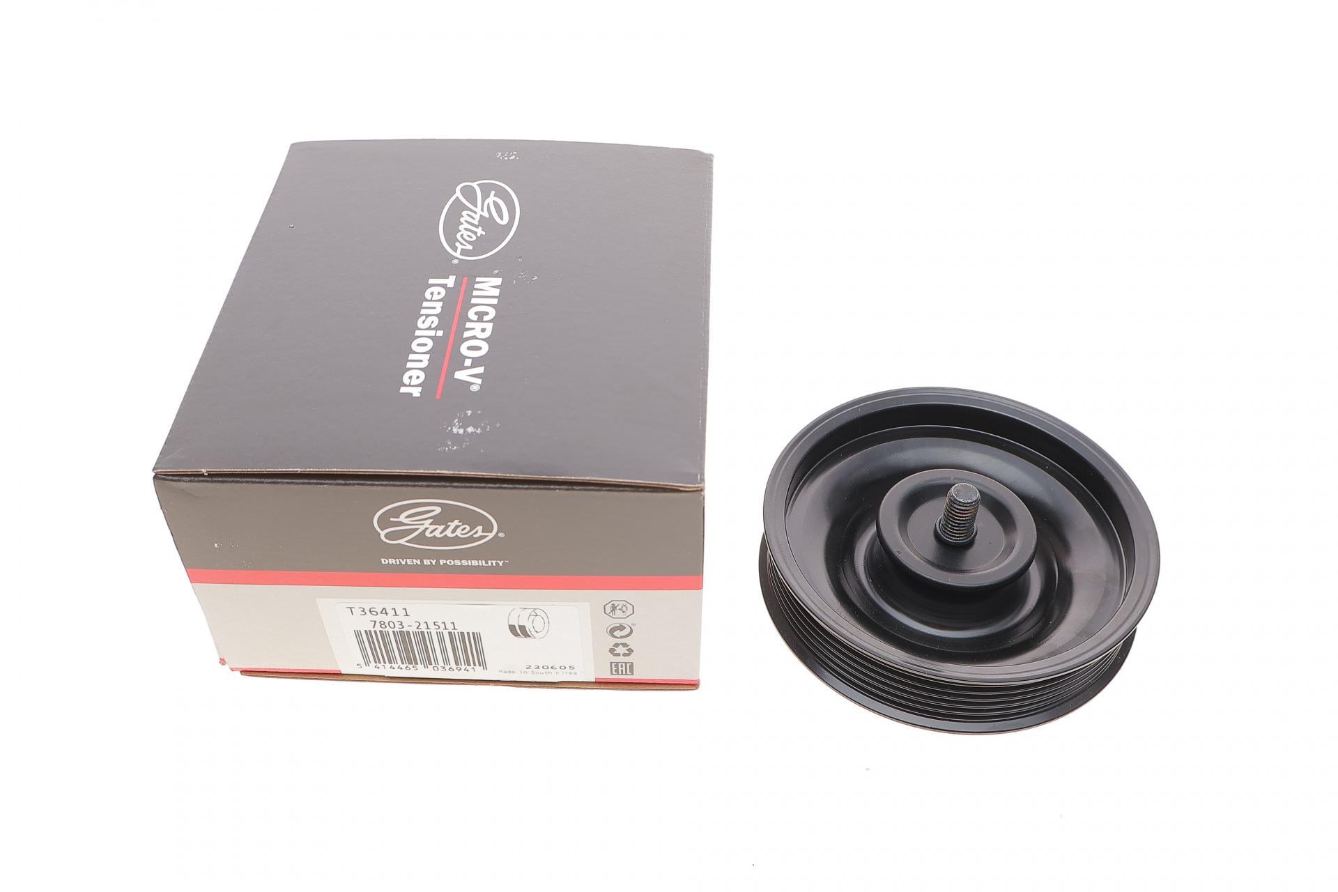 Ролик генератора GATES Hyundai Santa Fe/Tucson/Kia Sportage 2.0 CRDi 01- паразитный (T36411 GATES)