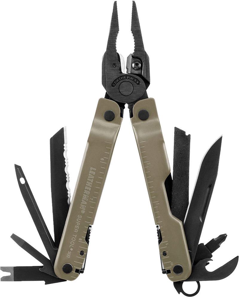 Мультитул Leatherman Super Tool 300М Black/Coyote (6200004163)
