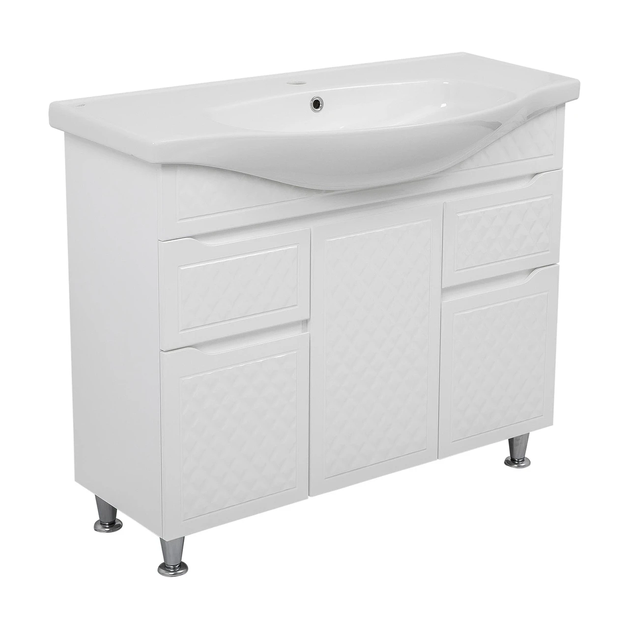 Тумба с умывальником Lila 100 см 100 см Родорс (2373663731) Тумба с умывальником Lila 100 см 100 см Родорс (2373663731)