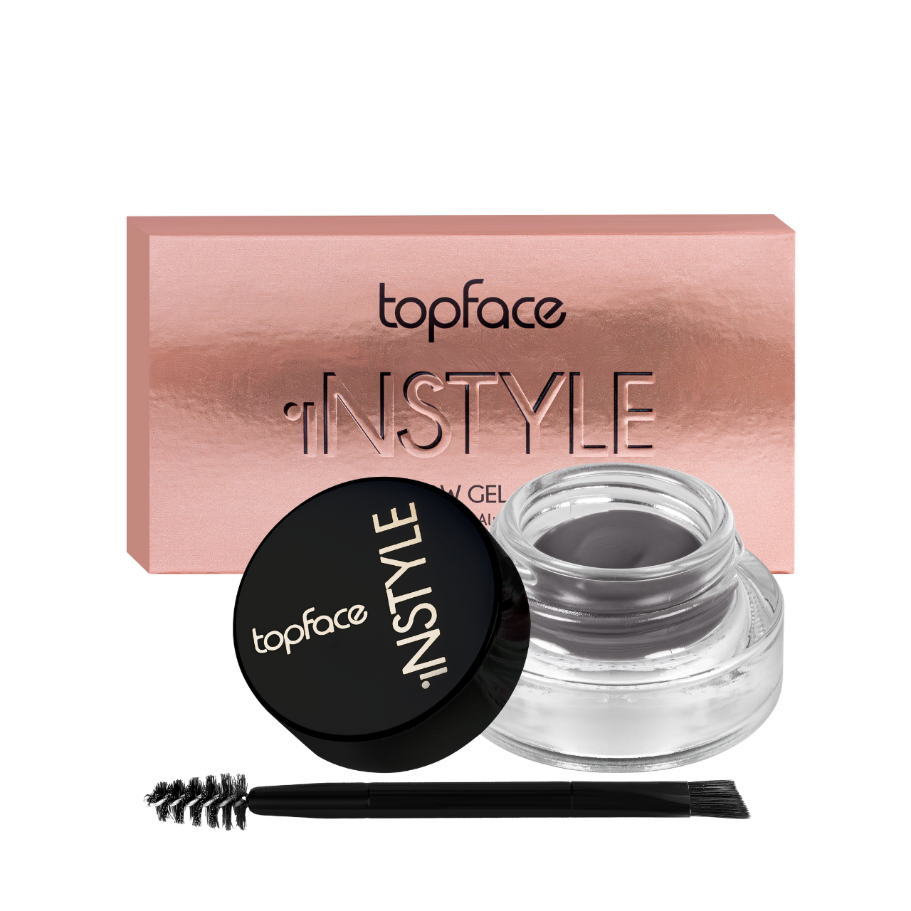 Гель для брів фіксуючий Topface Instyle Eyebrow Gel кремова PT551 № 07 (26196763)