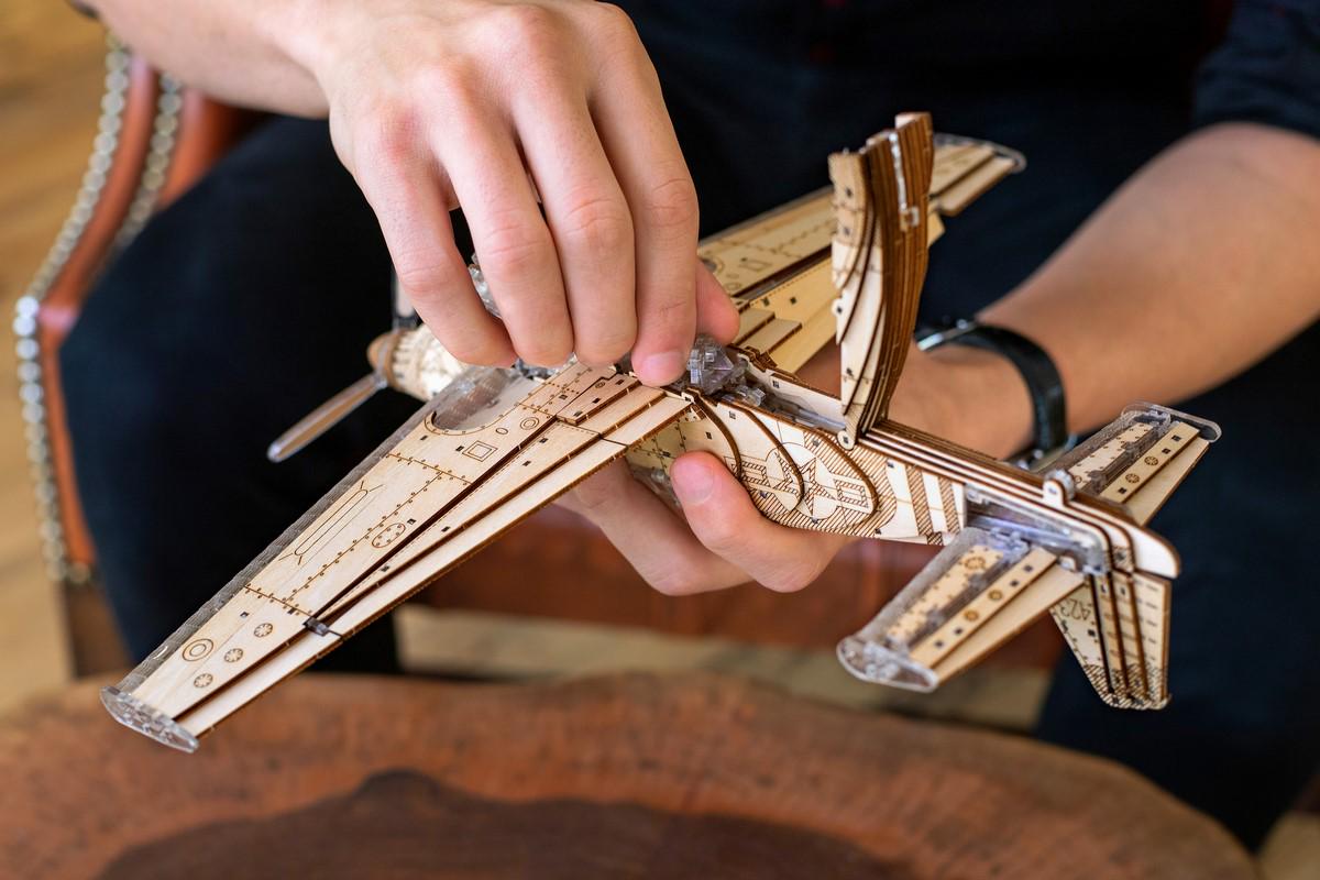 Конструктор дерев'яний Vіter Models Літак Другої світової Speedfighter (SpeedFighter) - фото 7