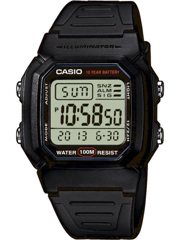 Наручний годинник чоловічий Casio W-800H-1AVEF (394196)