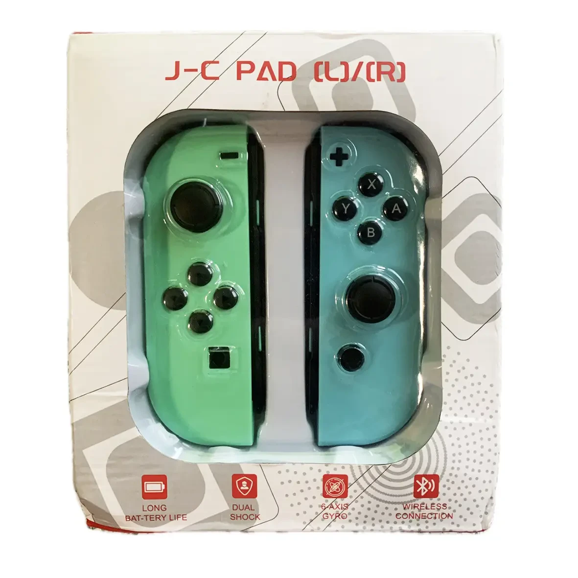 Контролери бездротові Joy-Con 9216 для Nintendo Switch JC PAD Green/Blue - фото 2