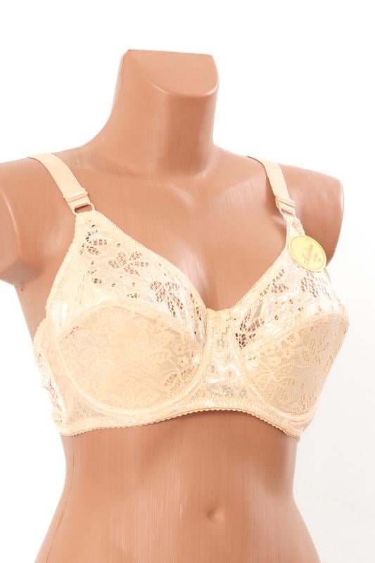 Бюстгальтер жіночий з мереживом Носи Своє Чашка D 110D Бежевий (11470)