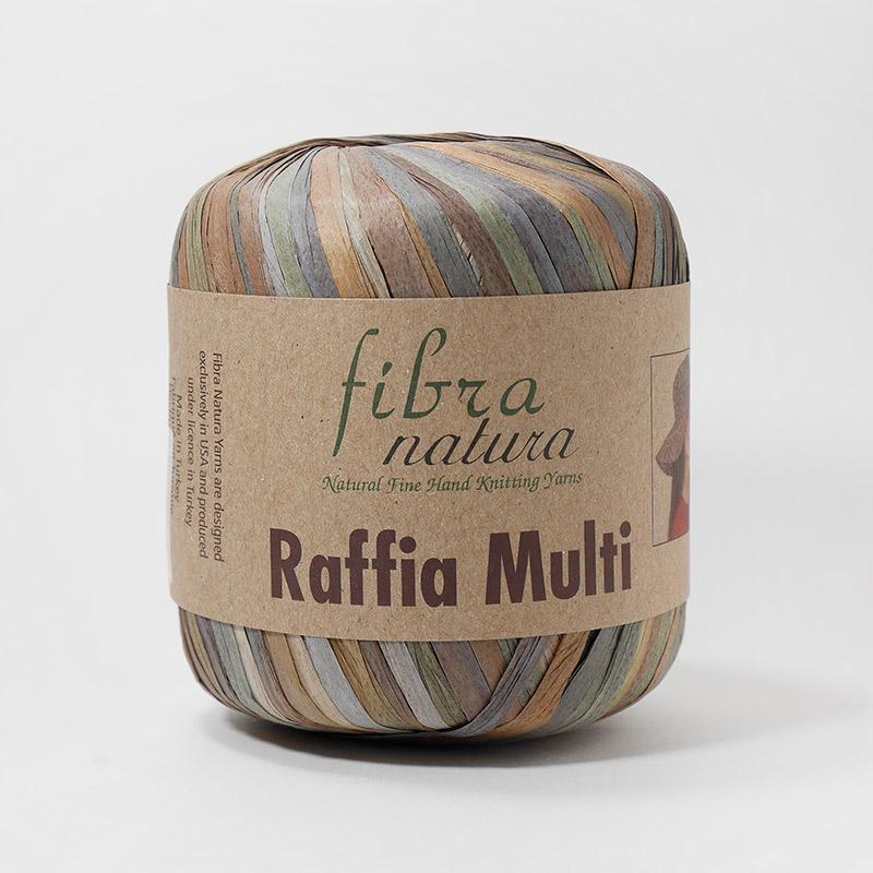 Пряжа FibraNatura Raffia Multi 117-03