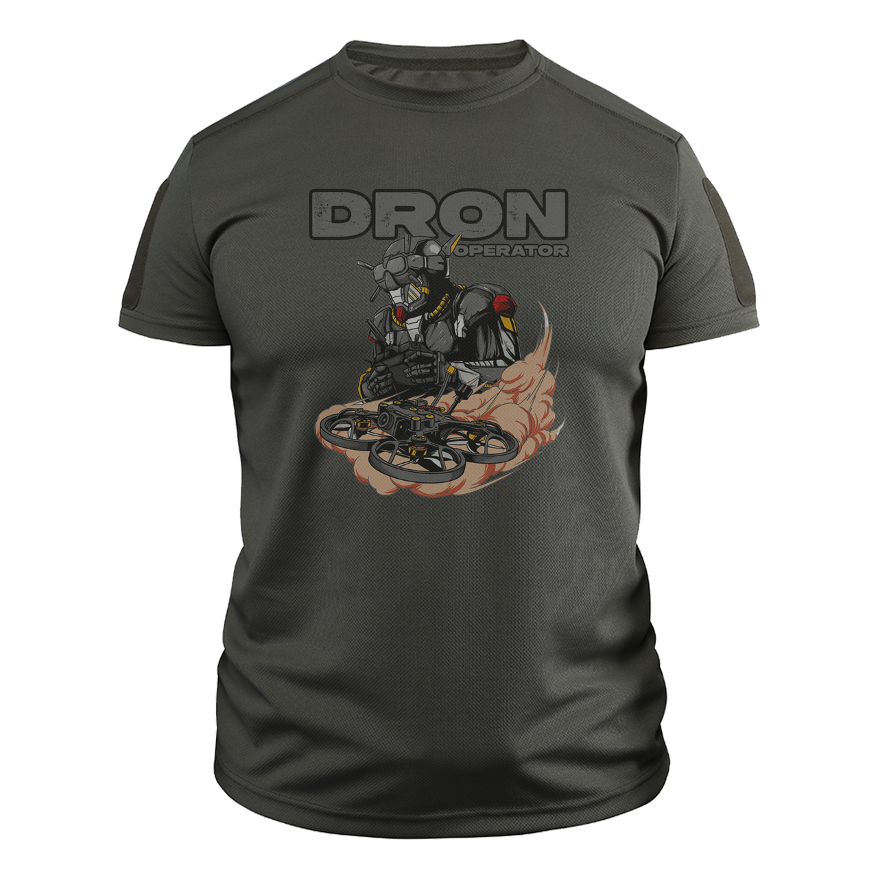Футболка військова CoolMax Drone operator S Оливковий (TS-C-90-S)