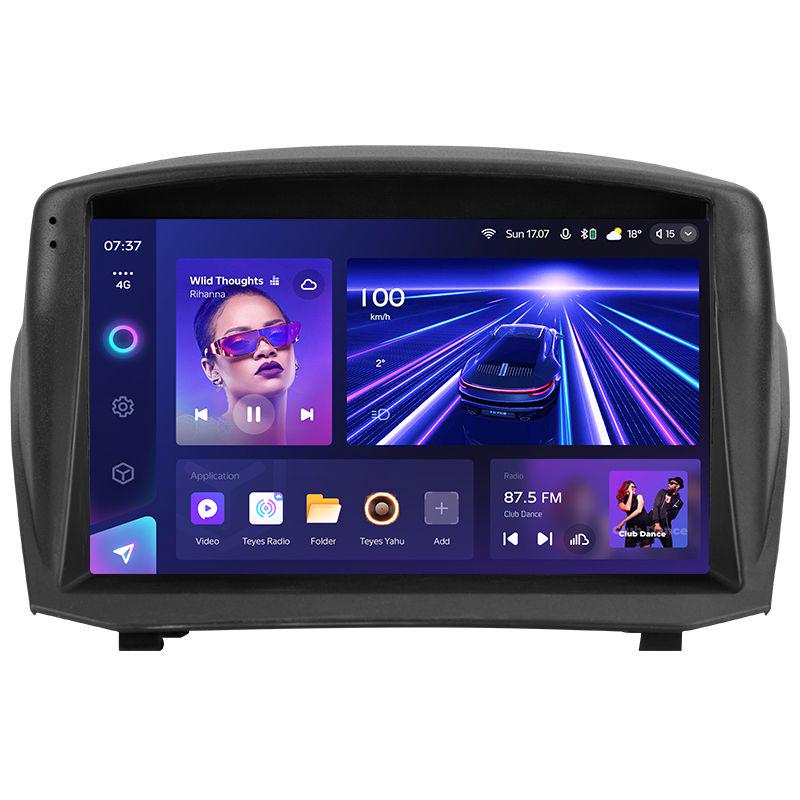 Автомагнитола штатная Teyes CC3 2K 4/32 Gb для Ford Fiesta Mk 6 F2 2008-2019 г. B 9" (AR-85287)