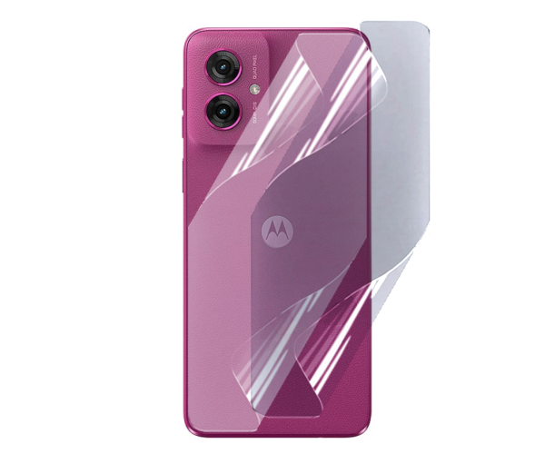 Противоударная гидрогелевая пленка Hydrogel Film для Motorola Moto G55 на заднюю панель, Transparent Противоударная гидрогелевая пленка Hydrogel Film для Motorola Moto G55 на заднюю панель, Transparent