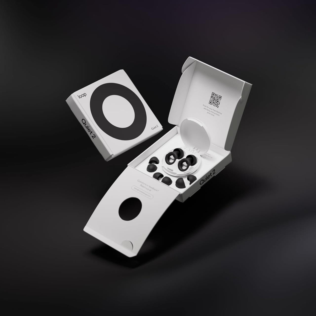 Беруши для сна Loop Earplugs Quiet 2 Black - фото 2 Беруши для сна Loop Earplugs Quiet 2 Black - фото 2