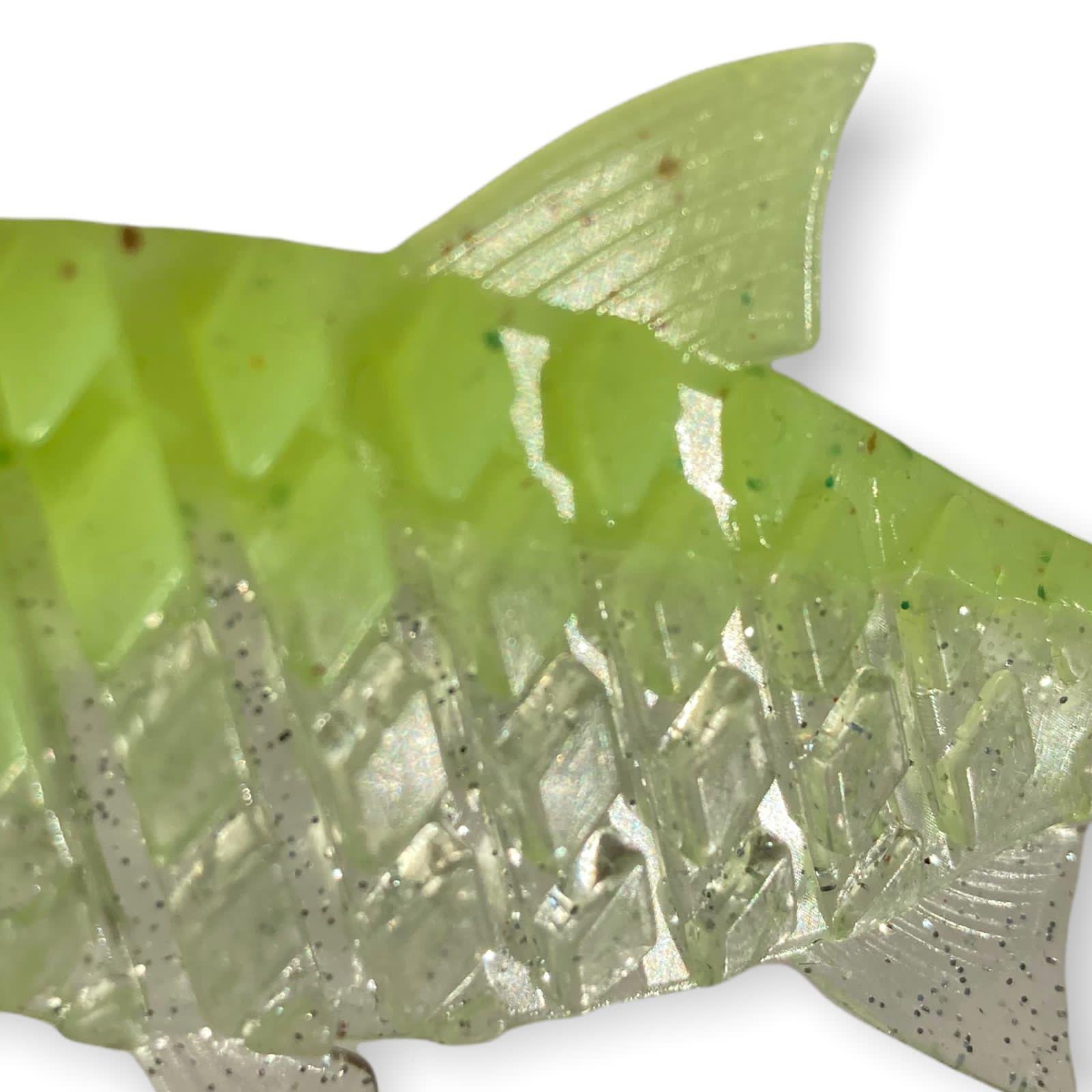 Приманки Big Baits Chebak 3D речная серия 4,0" 2 шт. # 114 Lime (2406114) - фото 2 Приманки Big Baits Chebak 3D речная серия 4,0" 2 шт. # 114 Lime (2406114) - фото 2