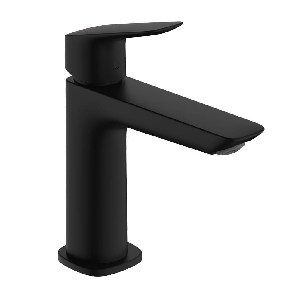 Смеситель Hansgrohe Logis Fine 110 для умывальника без донного клапана Matt Black (LM-71253670)