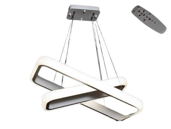 Люстра с диммером LED 8102-7*4+6*250WH d (2437593449)