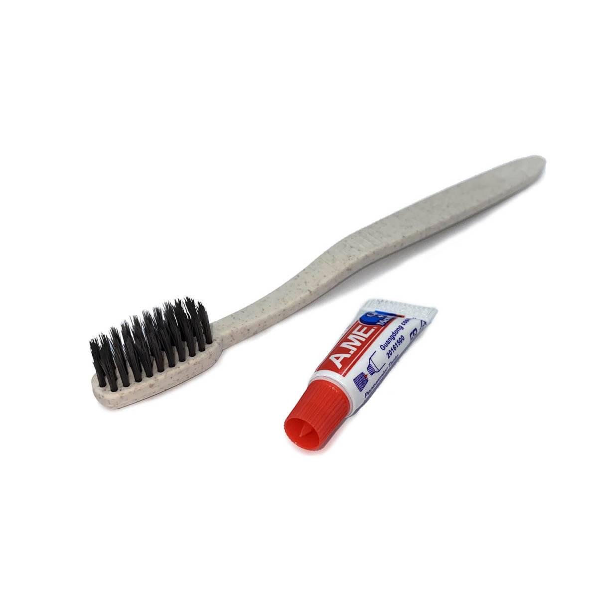 Дорожній набір еко-щітка із зубною пастою Sence Kraft (81) Дорожній набір еко-щітка із зубною пастою Sence Kraft (81)