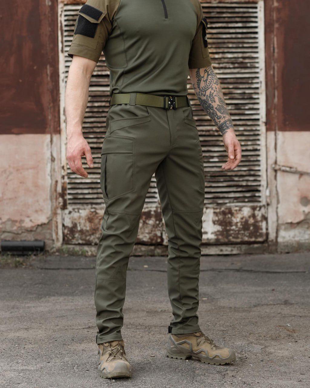 Штани Карго Bezet Капелан XXXL Хакі (6274)