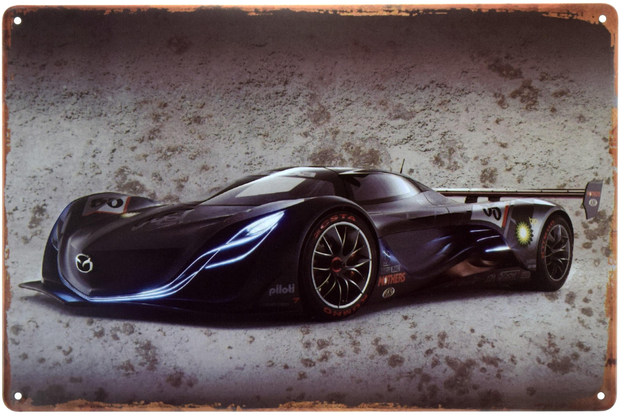 Табличка металлическая Mazda Furai 20x30 см