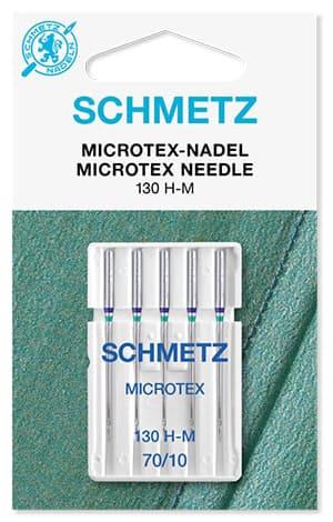 Игла Microtex 130/705 H-M №70 с тонким острием Schmetz бытовой швейной машинки