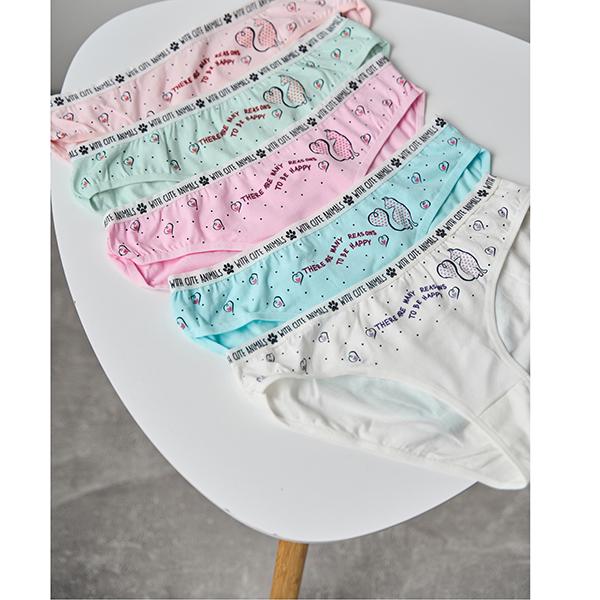 Жіночі трусики Nicoletta 5 шт. M Різнокольоровий (12502) - фото 2 Жіночі трусики Nicoletta 5 шт. M Різнокольоровий (12502) - фото 2