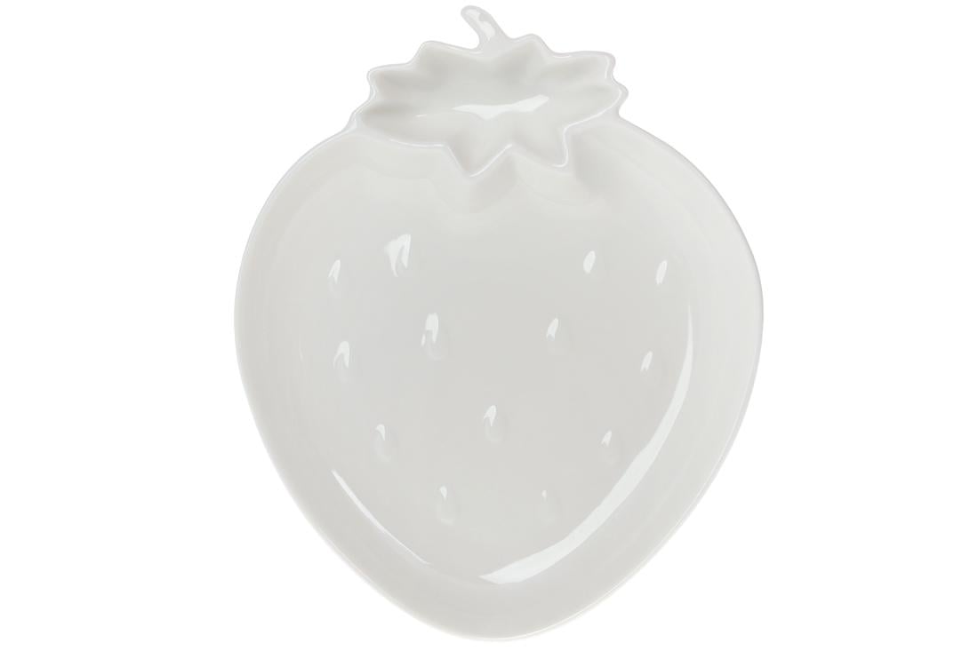 Блюдо фарфоровое сервировочное BonaDi Клубника 20 см 2 шт. (988-235) Блюдо фарфоровое сервировочное BonaDi Клубника 20 см 2 шт. (988-235)