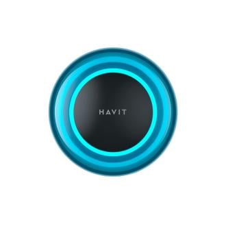 Портативная колонка караоке Havit HV-SK894BT 5W RGB Black (27887) - фото 3 Портативная колонка караоке Havit HV-SK894BT 5W RGB Black (27887) - фото 3