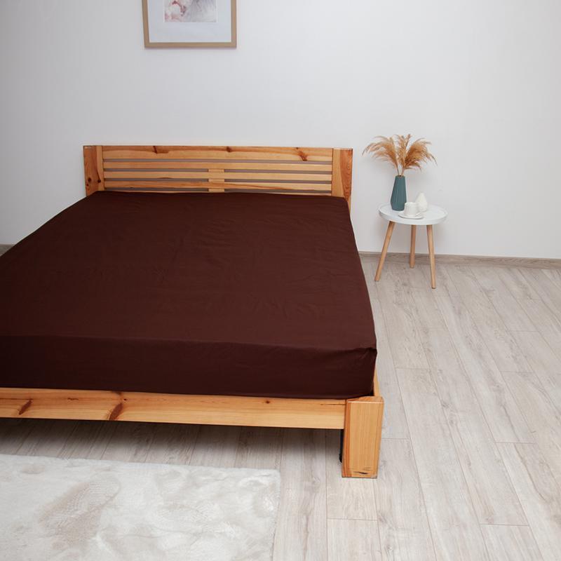 Простирадло з гумкою ТЕП Натхнення 200х200 см Шоколадний (18445) - фото 2 Простирадло з гумкою ТЕП Натхнення 200х200 см Шоколадний (18445) - фото 2