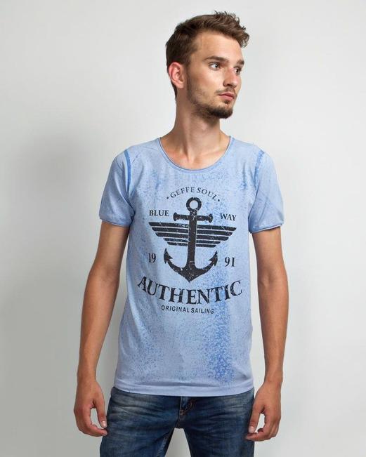 Футболка Geffe 1515 M Синий (40105)