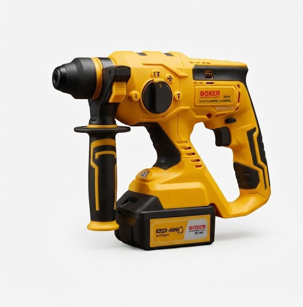 Перфоратор аккумуляторный BOXER 24 В 4 А/ч 800 Вт SDS-Plus 2,1 Дж 1100 об/мин 3 режима 2 АКБ кейс (SR-082)