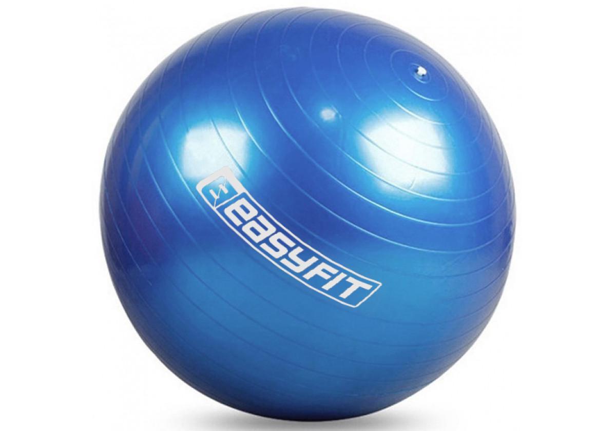 Мяч для фитнеса EasyFit 75 см Синий (EF-3008-BL) - фото 1
