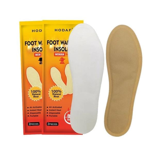 Грілки для ніг хімічні Foot Warmer Insoles Hodaf 10 пар - фото 2