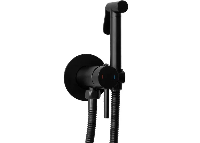 Душ гігієнічний прихованого монтажу Rea Loop Black (	REA-B8978)