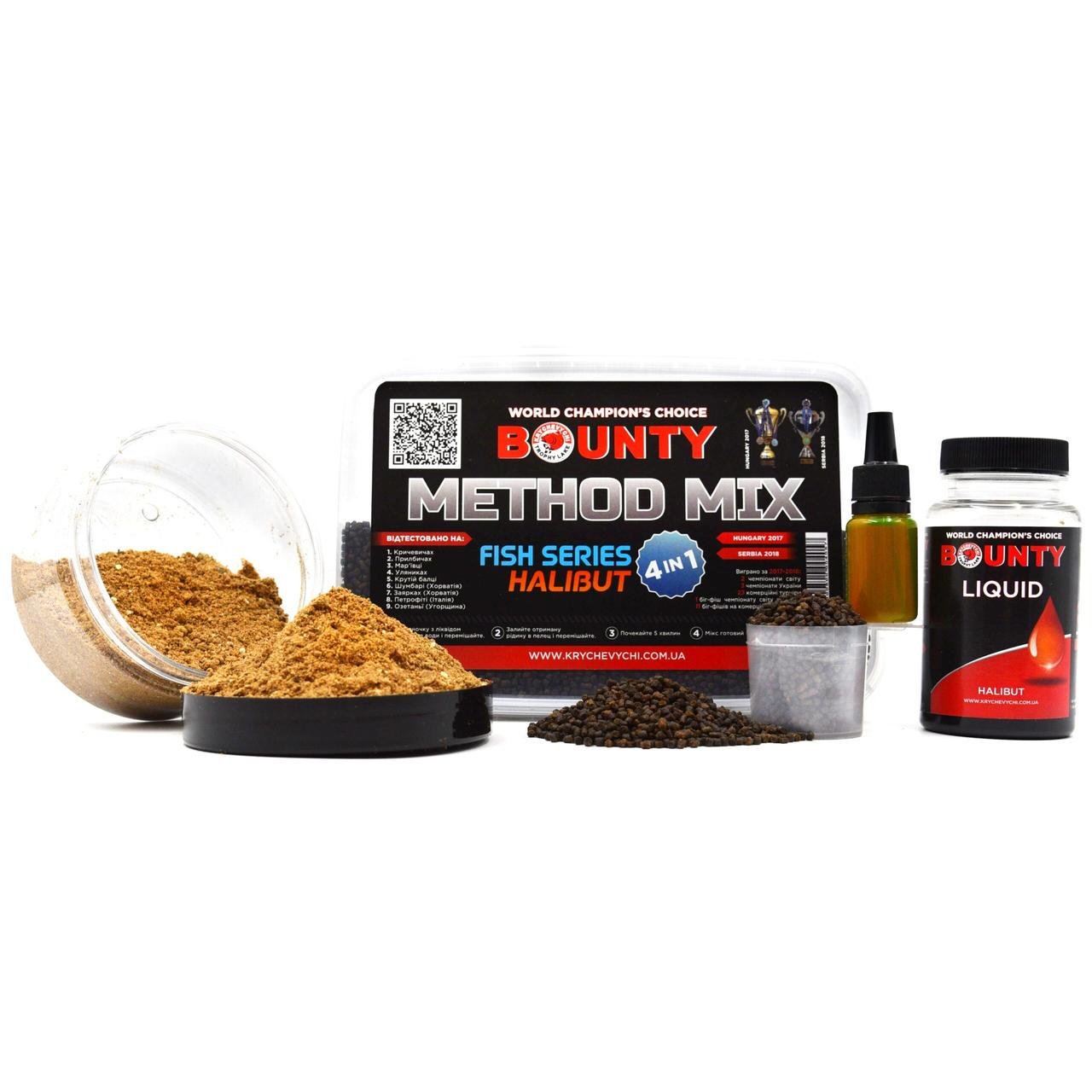 Метод-мікс Method Mix Bounty 4in1 Halibut (MM004)