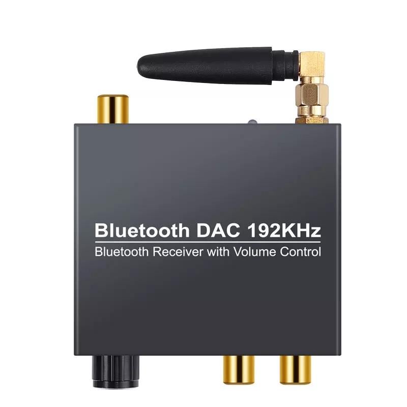 Аудио конвертер декодер звука с цифрового digital optical SPDIF Toslink Bluetooth в аналоговый 2.0 RCA