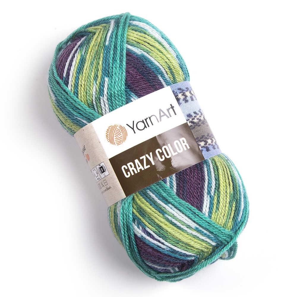 Пряжа Yarnart Crazy Color 178