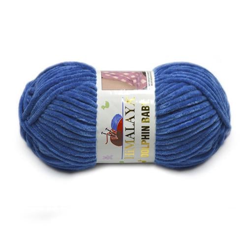 Пряжа велюровая Himalaya Dolphin Baby 80341 джинс (2441) Пряжа велюровая Himalaya Dolphin Baby 80341 джинс (2441)