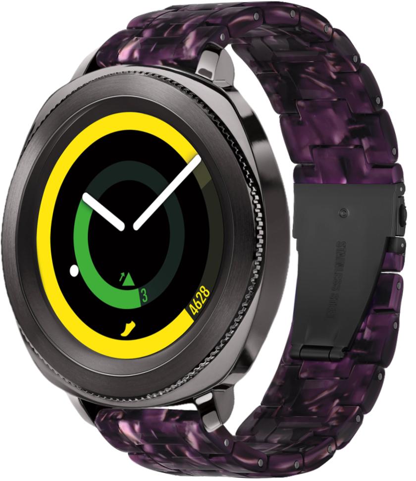Ремешок из Cмолы Resin для Samsung Gear Sport Violet (28807-2F) Ремешок из Cмолы Resin для Samsung Gear Sport Violet (28807-2F)