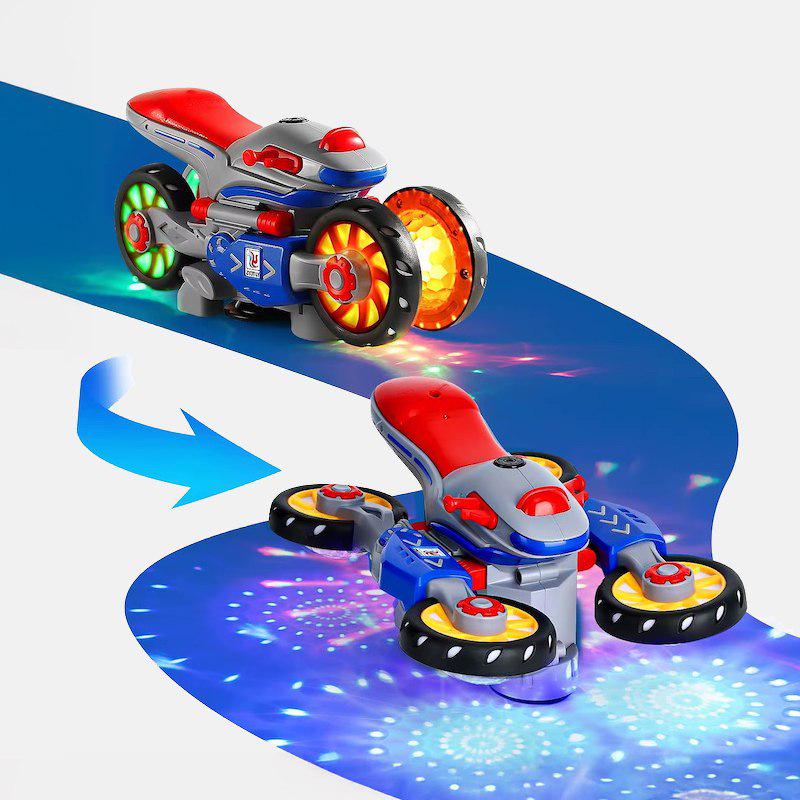 Интерактивная музыкальная игрушка квадроцикл YJ388 с подсветкой и движением 360° (8281b516)