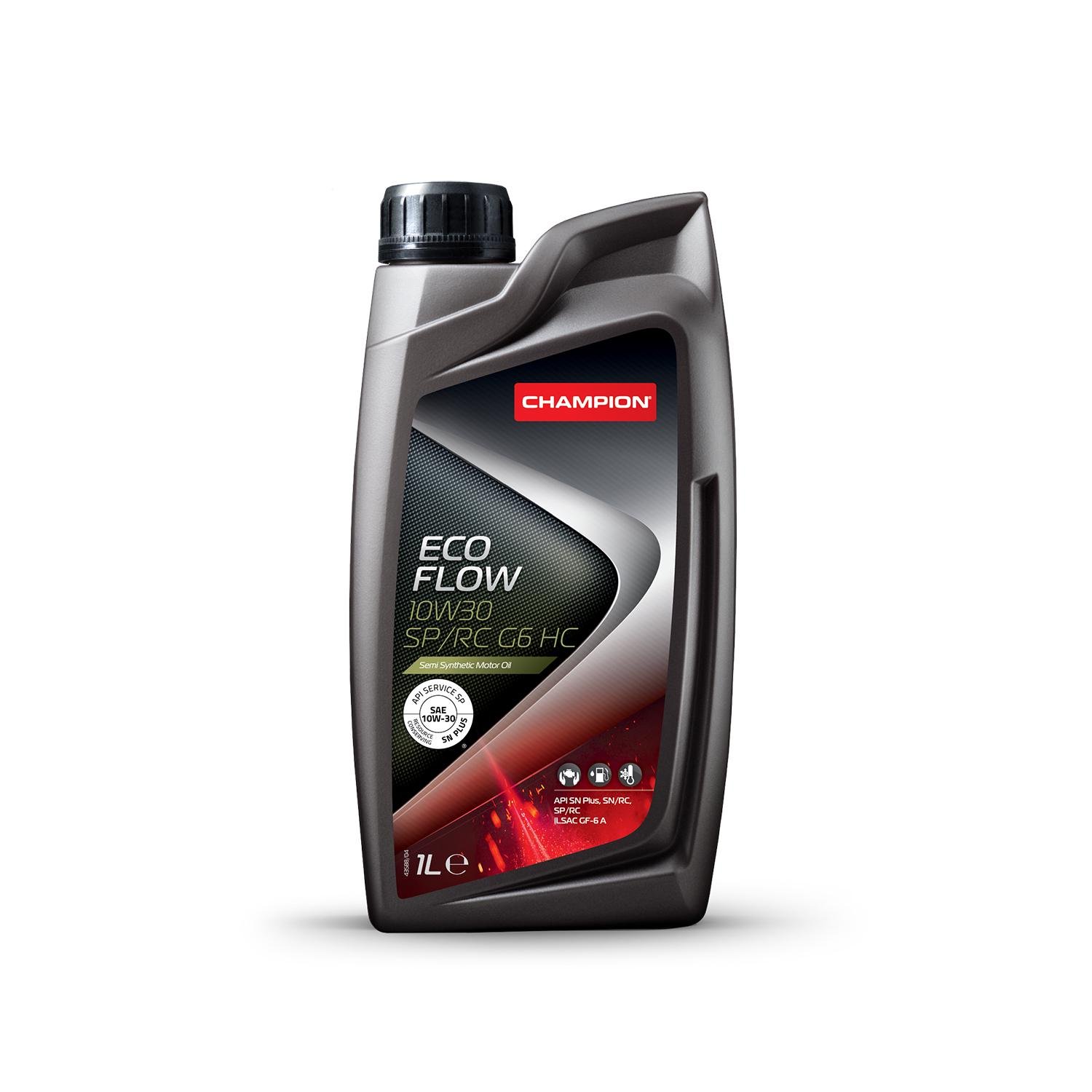 Масло моторное Champion ECO FLOW 10W30 SP/RC G6 HC 1 л