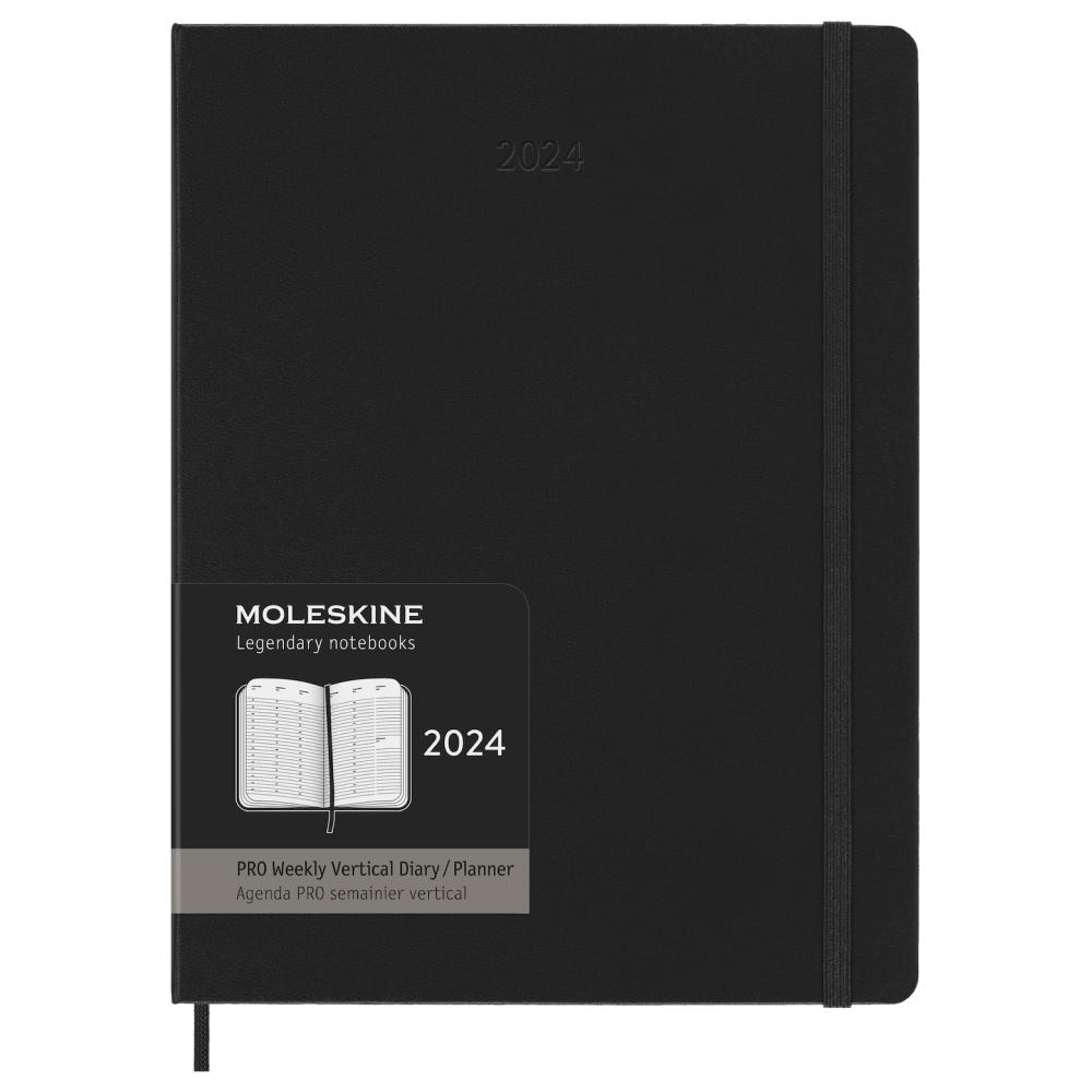Еженедельник Moleskine PRO 2024 большой (DHB12PRO4Y24)