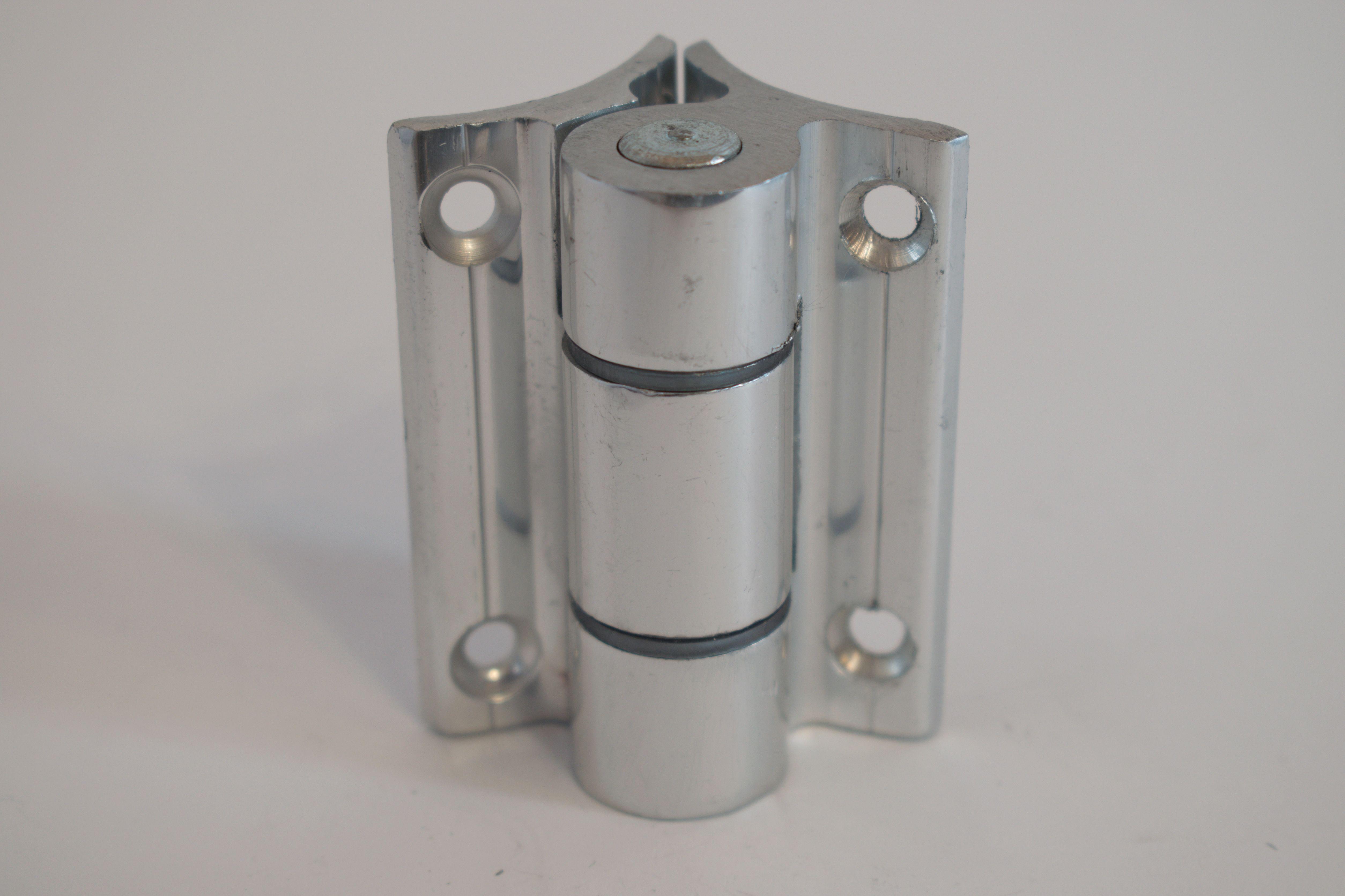 Петля для алюмінієвих поручнів тип коло Срібний (10901с)