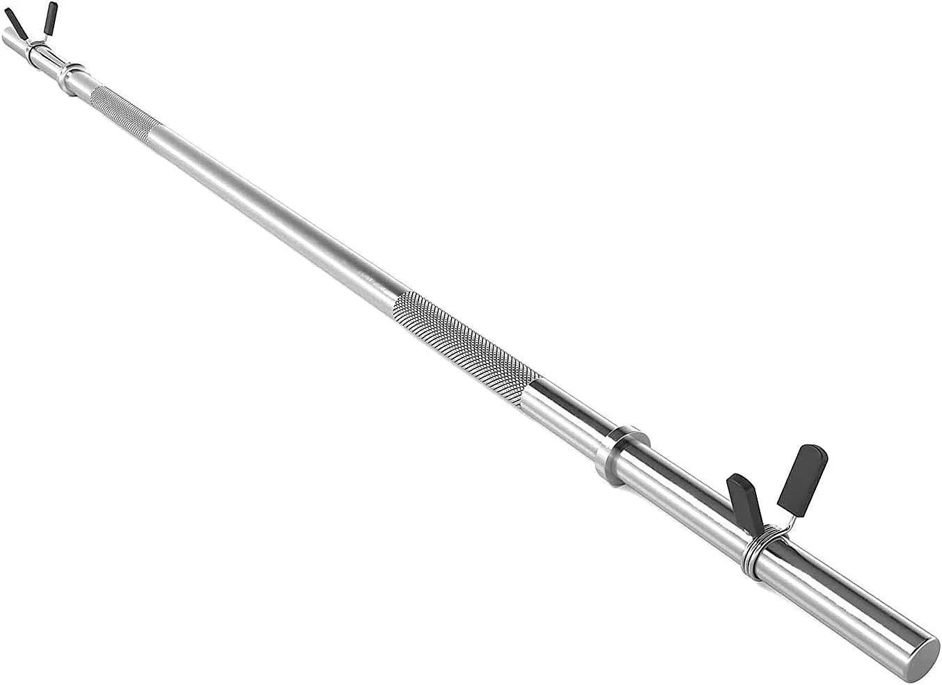 Гриф для штанги Toorx з пружинними замками 180 см 25 мм (931113)