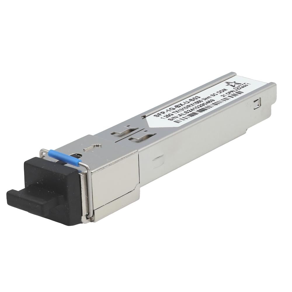 Модуль одномодовий ALISTAR SFP-1G-BX-U-S03 SFP 1G 1SM WDM SC 3KM TX1310/RX1550nm DDM для комутаторів Сірий (634065) Модуль одномодовий ALISTAR SFP-1G-BX-U-S03 SFP 1G 1SM WDM SC 3KM TX1310/RX1550nm DDM для комутаторів Сірий (634065)