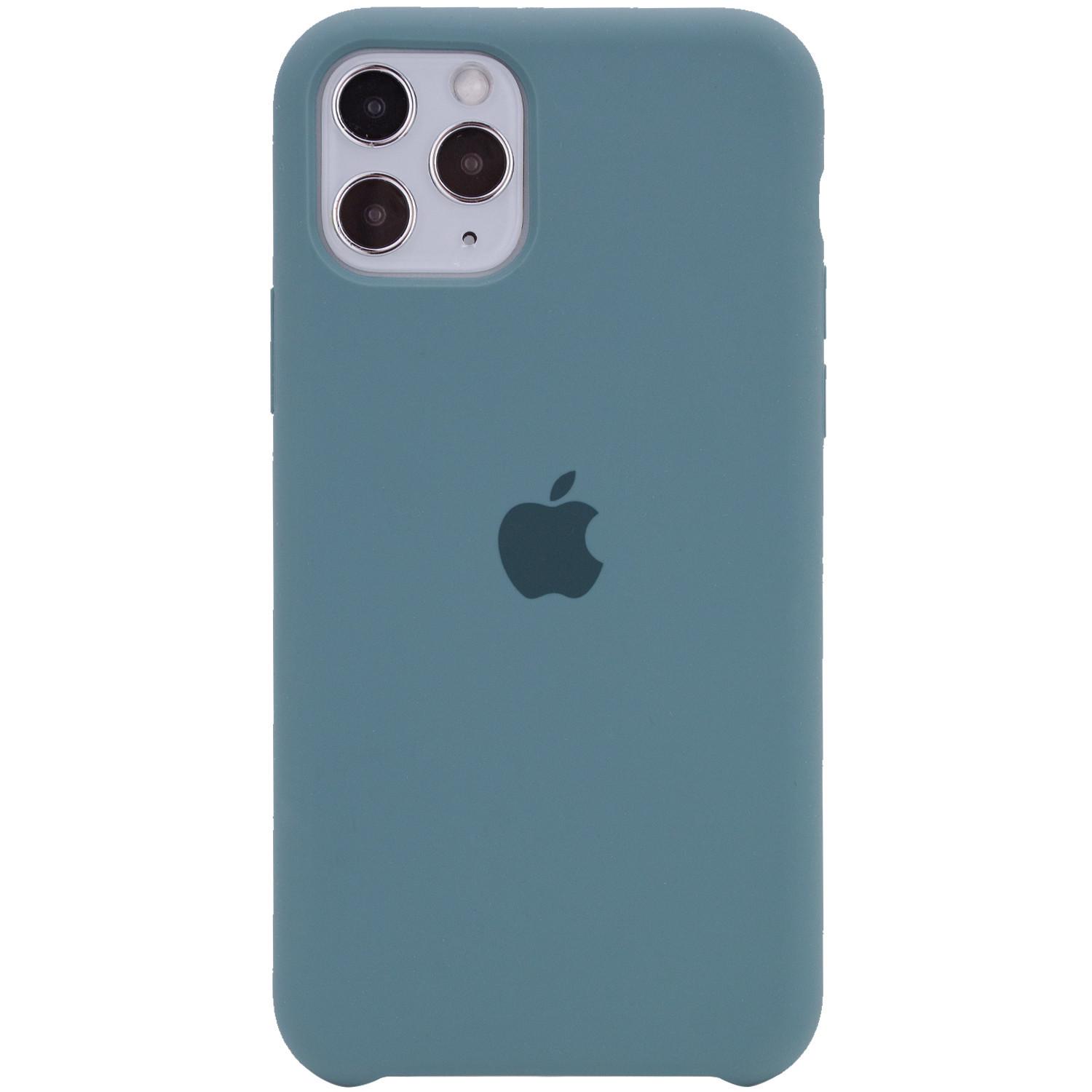 Противоударный Чехол Silicone Case AA для Apple iPhone 11 Pro Max 6.5" Зеленый/Pine green