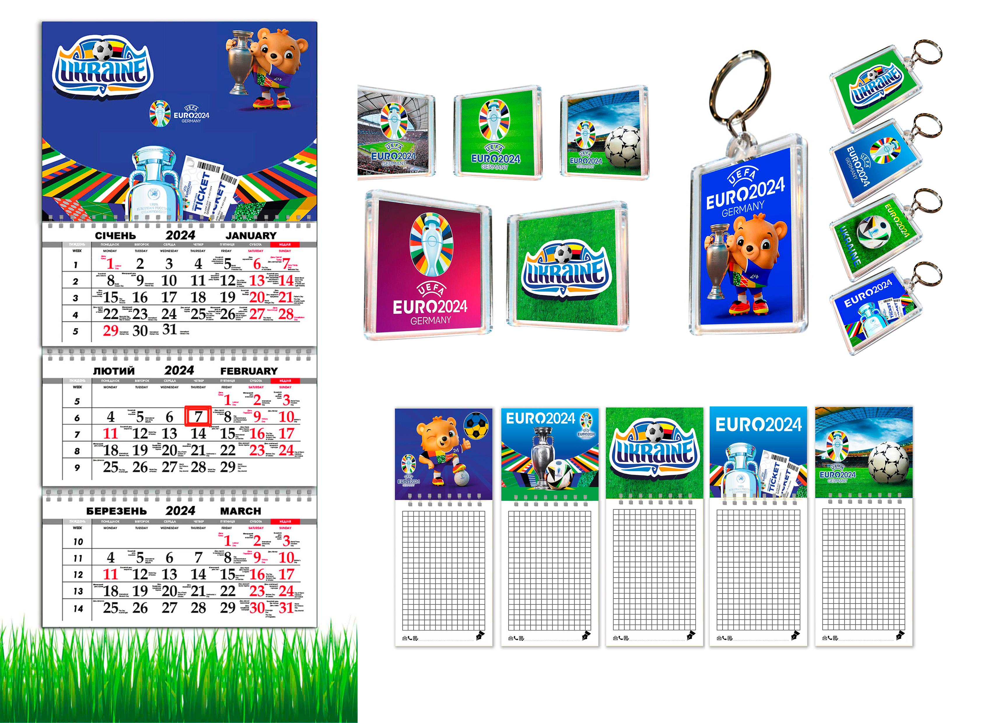 Подарок фанату футбола EURO 2024 (UA2453) - фото 2 Подарок фанату футбола EURO 2024 (UA2453) - фото 2